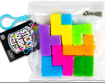 Image 2 of SCRUNCHEMS STICKY SQUISHY PUZZLE CUBE (£4.99)